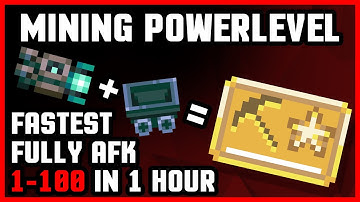 BEST Mining Powerlevel + AFK Strat (1.0+ Release)