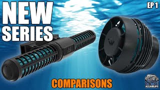 NEW SERIES! AquaIllumination Nero 7 Wave Pump vs. Orbit Gyre Pump - Comparing Two Aquarium Pumps