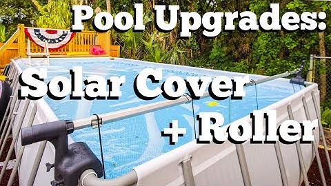 Solar Cover Roller/Reel for Intex, Summer Waves, Bestway, Coleman pools