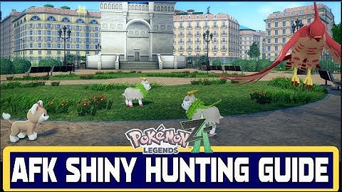 HOW TO GET SHINY POKEMON WHILST AFK IN LEGENDS Z-A!! - Shiny Hunting Guide