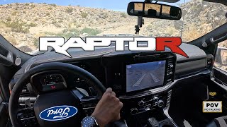 2024 Ford F-150 Raptor R POV Test Drive: The Ultimate Off-Road Beast!