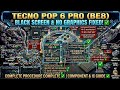 Tecno Pop 6 Pro BE8 LCD Light & Display Problem Fixed! | No Graphics Black Screen Hardware Solution