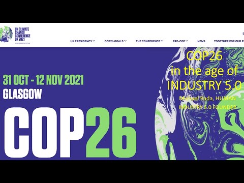 INDUSTRY 5.0 COP26 SPEECH