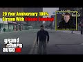 GTA 3 20 Year Anniversary 100% Completion Stream With Claude Cosplay Outfit!