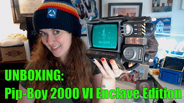 Unboxing Pip-boy 2000 Mk VI Enclave edition!