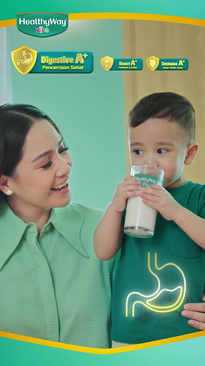 Mama Gigi UPGRADE Susu Pertumbuhan Rayyanza ke HealthyWay KIDS No. 1 Highest FOS Inulin*