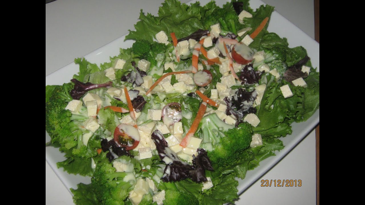 ENSALADA LIGHT NAVIDEÑA - YouTube