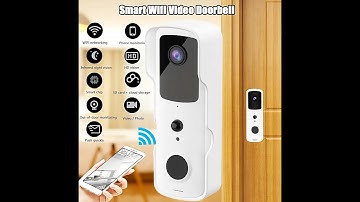 Tuya Home Wireless Doorbell, 1080P Video Smart WiFi Doorbell with Camera Intercom Wireless Ring