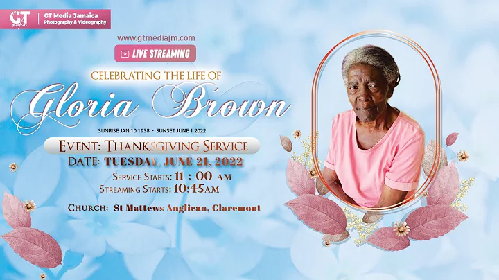 Gloria Brown  |  Thanksgiving Service
