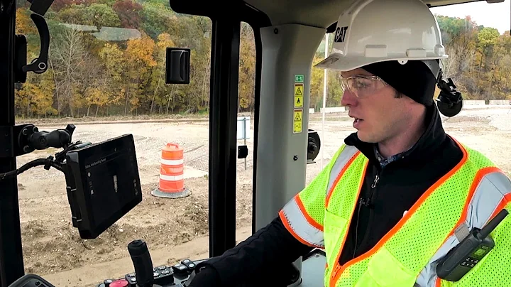 Cat® Command for Compaction Recording An Area Using the 4 Points Method | Large Rectangular Areas