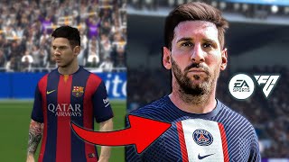 FIF4 14 Next Season Update 2024 (NEW) - Fixed Faces, Kits, Squads and working career mode.