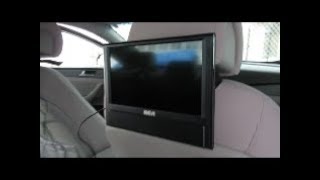 RCA Mobile DVD System with Bonus Game Controller and Games RCA Dual Tv screens with DVD player perfect for little ones