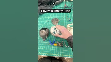 Little Timmy will be a real boy. #esp32 #servo #mechatronics #skeletor #rftc #TTS #STT #raspi #maker