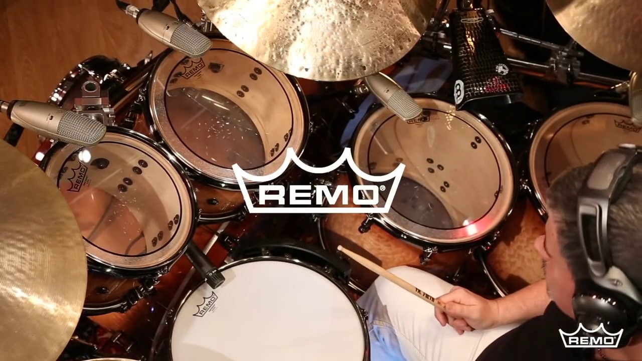 Remo PS-0310-00 Pinstripe T/ête pour Tom//Snare clair 10