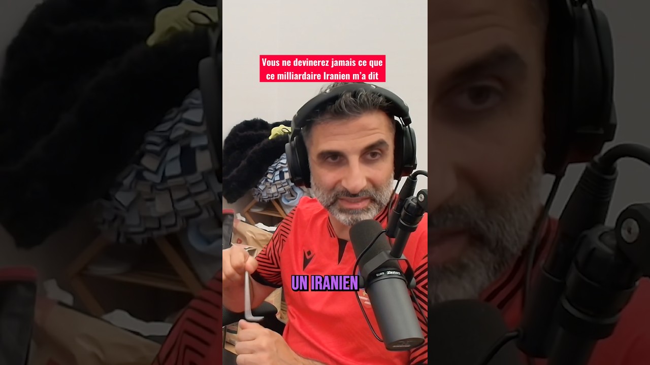 Vous ne devinerez jamais ce que ce milliardaire Iranien m’a dit