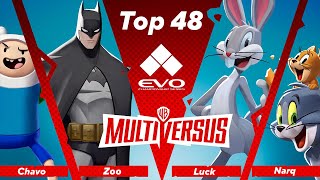 Chavo & Zoo Vs. Luck & Narq | Top 48 | MultiVersus EVO 2022