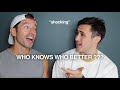 WHO KNOWS WHO BETTER ?? *DRAMATIC* | CHRIS & IAN