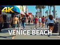VENICE BEACH - Walking Venice Beach, Los Angeles, California, USA, Travel, 4K UHD