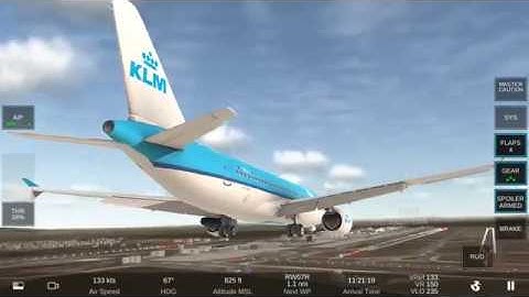 Testing Autopilot ILS Approach - Real Flight Simulator Airbus A320 - 200