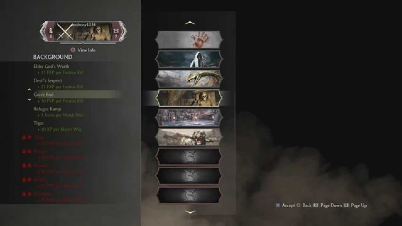 Mortal Kombat X How To Customize Your Kombat Kard (MKX) YouTube