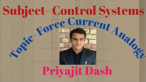 Force Current Analogy with Example