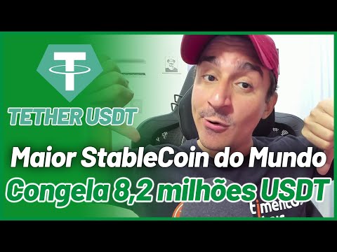 Maior Stablecoin do Mundo, Tether congela 8,2 milhões de USDT na Ethereum, segundo dados