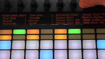 Vocoder with Ableton Live 9 and Push