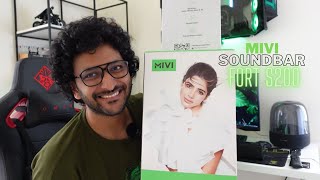 Mivi Fort S200 Soundbar with wired Subwoofer | Unboxing & First Impression | Malayalam