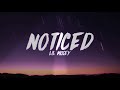 Noticed - Lil Mosey - Lyrics [ 1 Hour Loop - Sleep Song ]