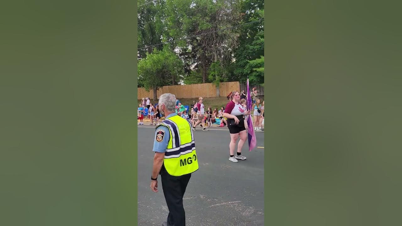 Maple Grove 🍁 Senior High Color Guard and Band Maple Grove Days Parade