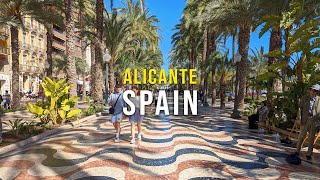 Alicante 🇪🇸 Spain - Walking Tour March 2024 [4K 60 FPS]