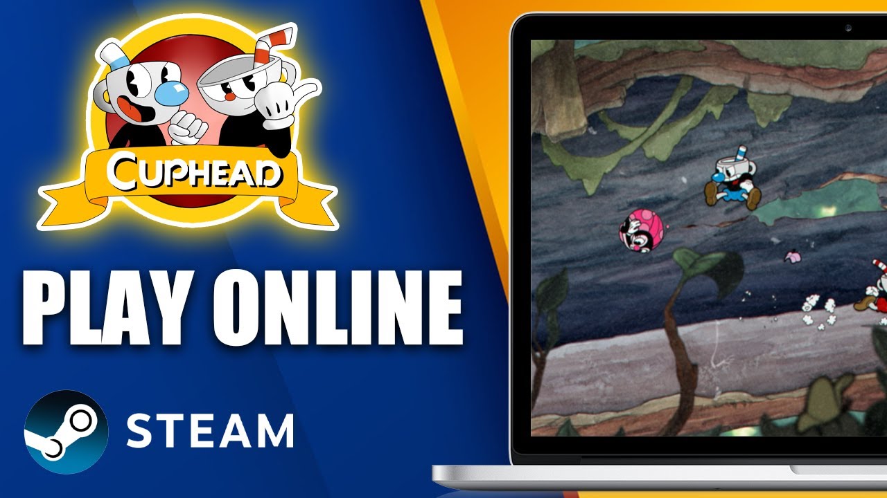 How To Play Cuphead Online Steam Remote Play - YouTube