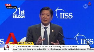 ShangriLa Dialogue: Philippine President Ferdinand Marcos Jr's keynote speech