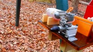 OS 40 SF Running on Test Stand