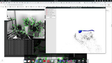 Orb SLAM using web cam , office