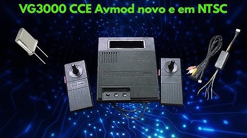 VG3000 CCE Avmod novo e em NTSC