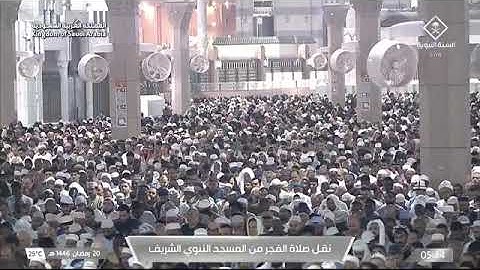 صلاة الفجر للشيخ د. #عبدالباري_الثبيتي الخميس 20 رمضان 1446هـ سورة الجمعة كاملة