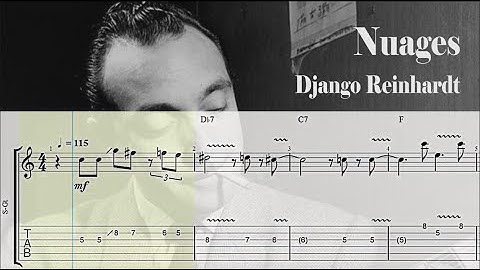 Nuages - Django Reinhardt | Gypsy Guitar Tab