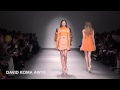 Коллекция одежды David Koma осень-зима 2015⁄2016. Полное видео показа