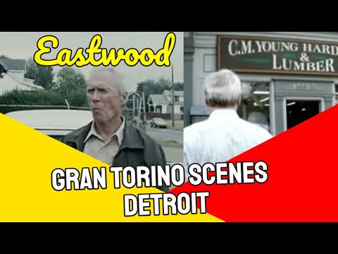 Grosse Pointe & Detroit Michigan Filming Locations for Gran Tornio Clint Eastwood