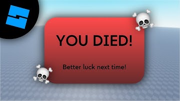 How to make a DEATH SCREEN | ROBLOX STUDIO (2025)