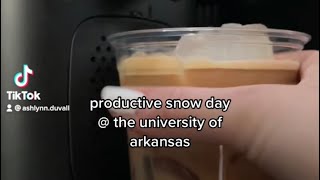 snow day @ the university of arkansas (first short!)