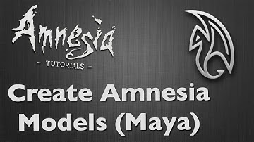 [Tutorial] Amnesia - Creating Custom Models in Maya [HD]