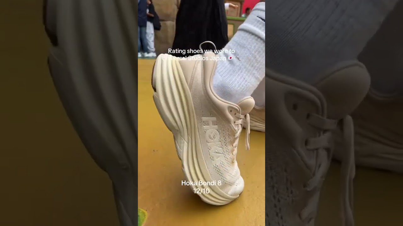 Rating shoes we wore to Universal Studios Japan