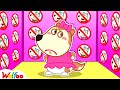 Lucy doesnt love daddy and mommy  dont feel jealous  kids cartoon wolfoo channel new episodes