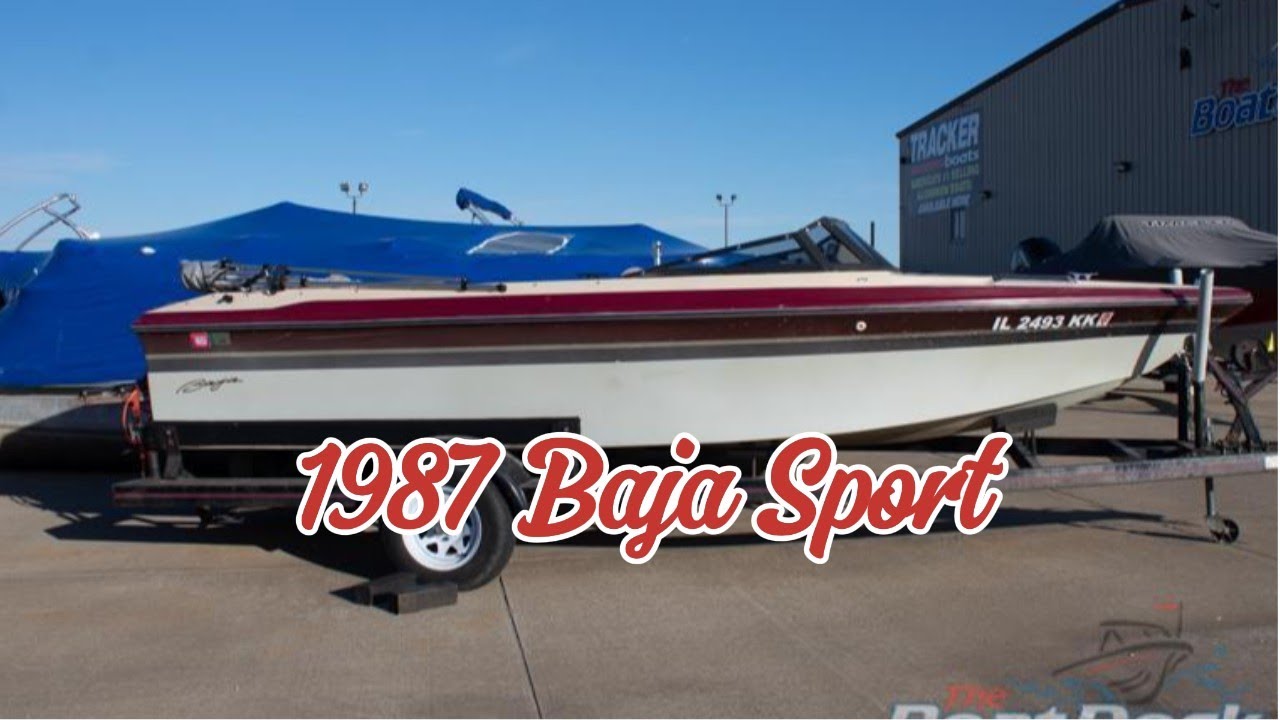 1987 Baja Sport Walkaround | Classic Performance Boat | The Boat Dock