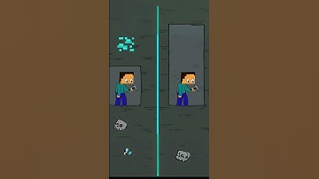 Hoạt hình | được tạo từ trò chơi | Minecraft 2009 | anh em song sinh Steve đào kho báu 💰🤑