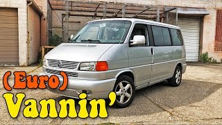 I found a 2001 VW EuroVan for sale, so I bought it