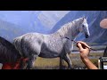 RIVER HORSES - How I create an HUGE OIL PAINTING -  Original Design, Sketching and PS Digital!