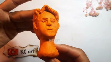 Tượng chân dung nhân vật - Mĩ thuật lớp 8 | Cách tạo tượng chân dung bằng đất nặn | KCart